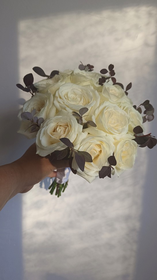 Букет невесты с барбарисом