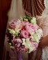 Букет невесты с пионами и розами